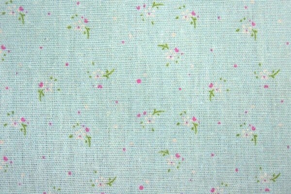 Ткань "ДЕКОР-7/13" с принтом "Цветы", 50*50см +/-2см (60%лен,40%хлопок), уп. 1 шт