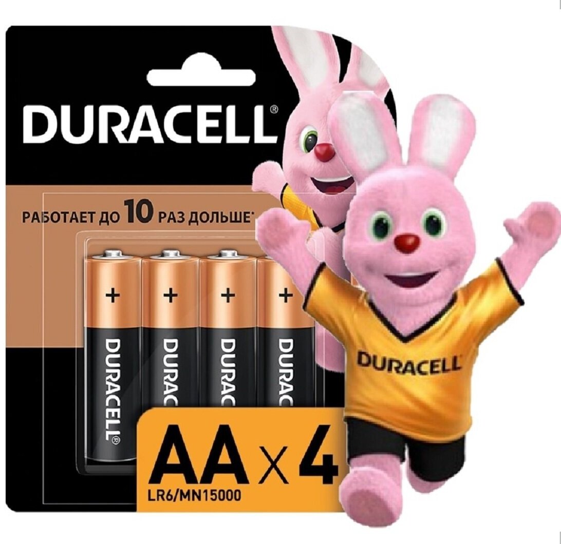 Duracell Элемент питания Lr6-4bl Basic CN 48/192/18816 Б0026815 . — фото 1