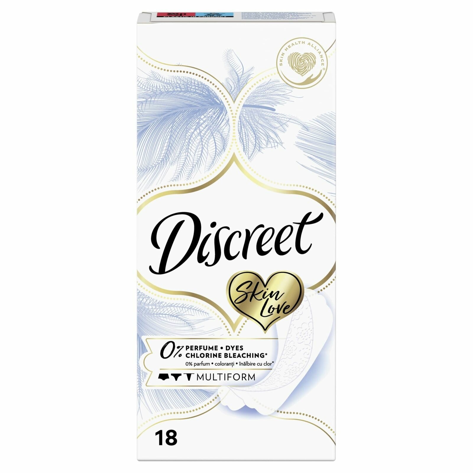 Ежедневные прокладки Discreet Multiform Skin Love 18 шт (83746656)