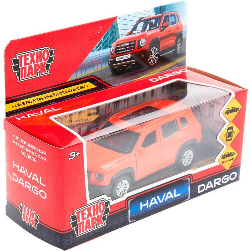 Модель DARGO-12-TK HAVAL Dargo, дл 12 см, дв, багаж, инер, терракотовый Технопарк в кор.