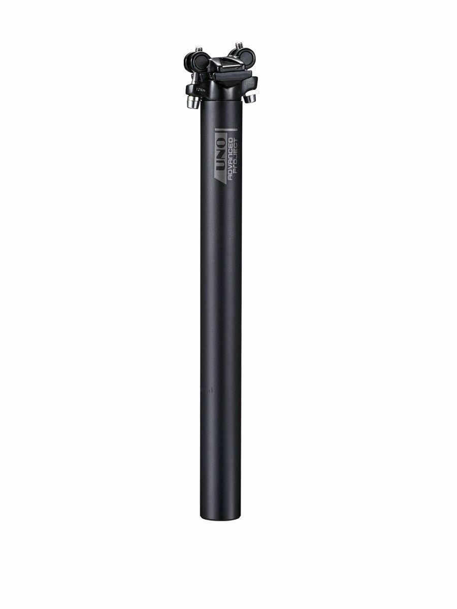 Подседельный штырь Uno SP-368-27,2 ал.2болта. black, L: 400mm, offset 0mm