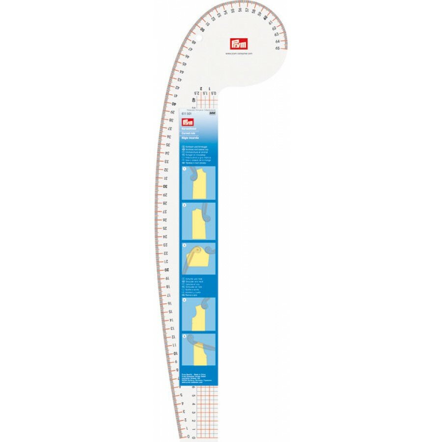 Лекало портновское 16*52,5см, Prym, 611501