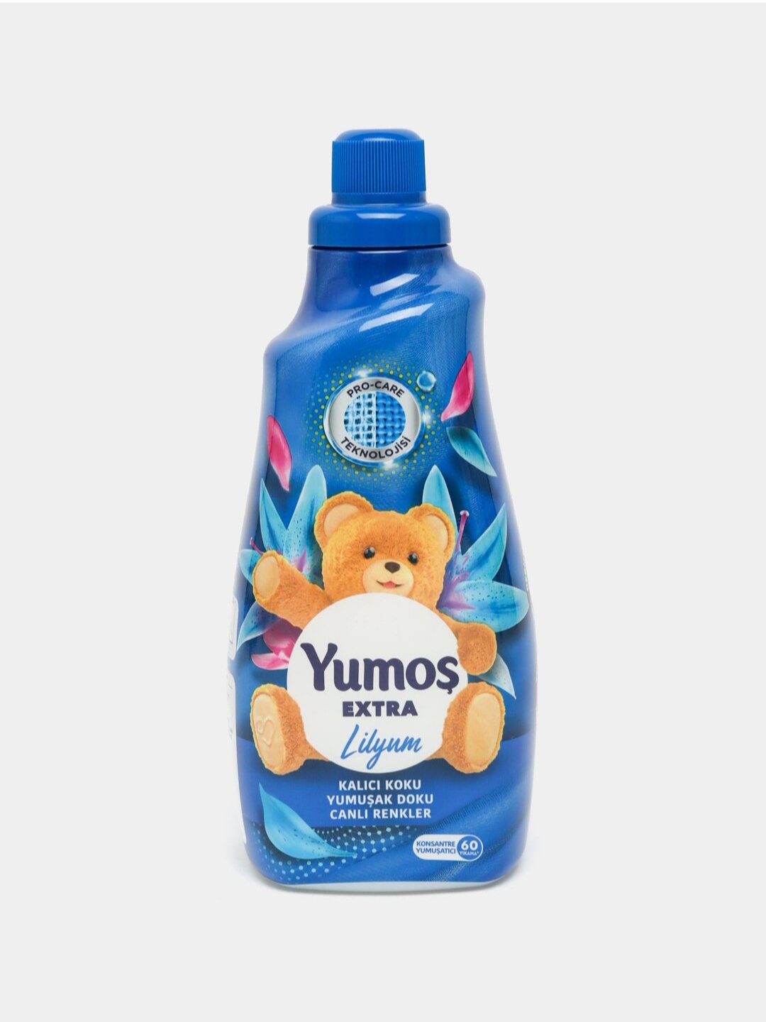 Кондиционер для стирки белья, Yumos Extra "Lilyum", 1440 мл. 60 стирок — фото 1