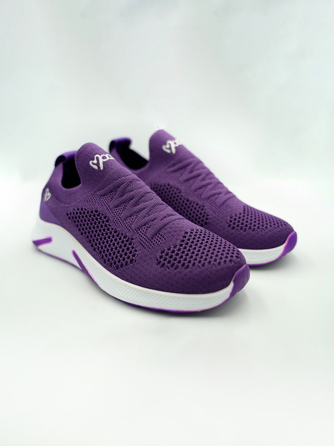 Слипоны Moozy 31-35, размер 34, , фиолетовый — фото 1