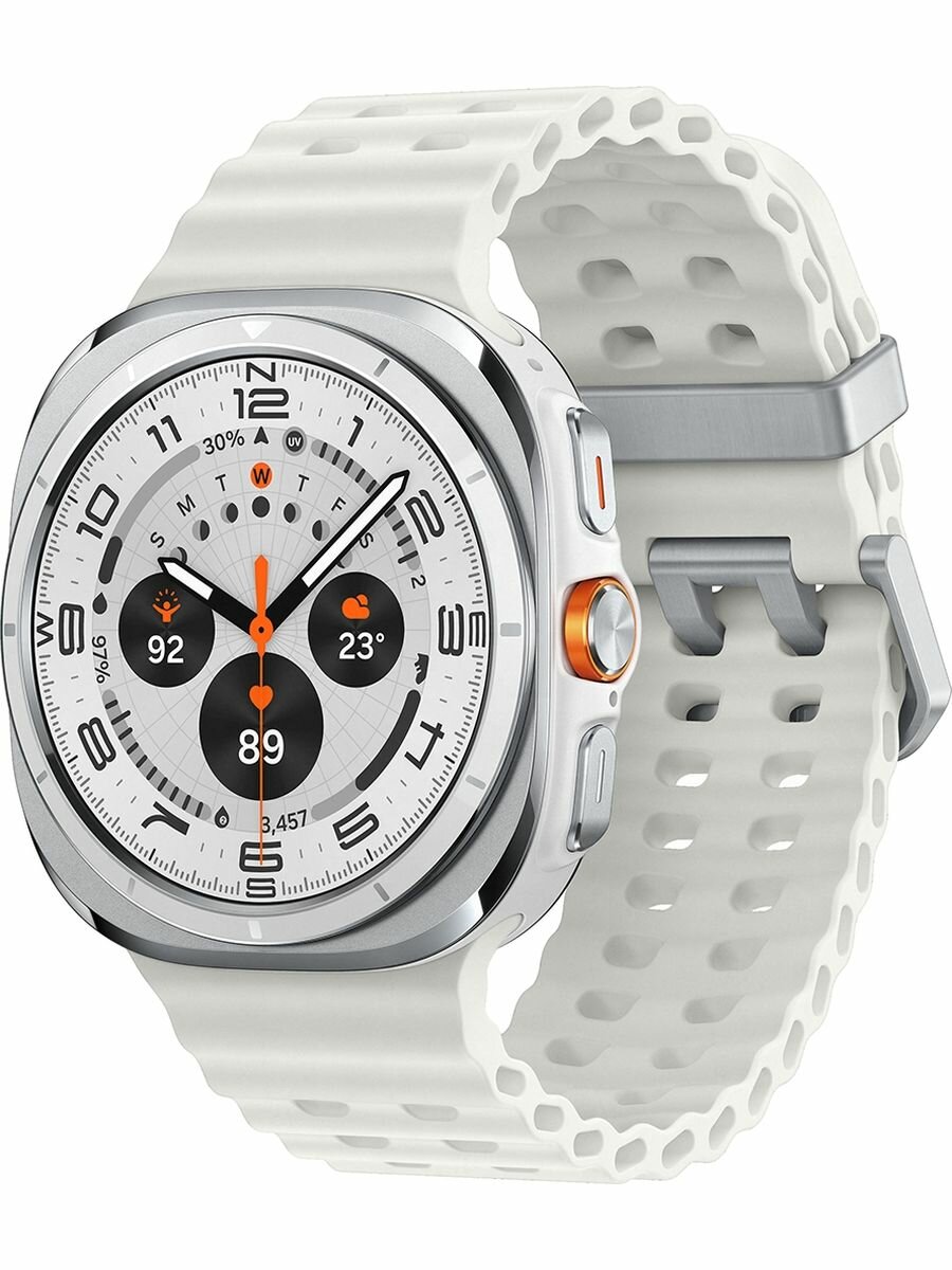 Часы Samsung Galaxy Watch Ultra, LTE, совместимость с Android, 590 мА·ч, 47мм, Белый Титан