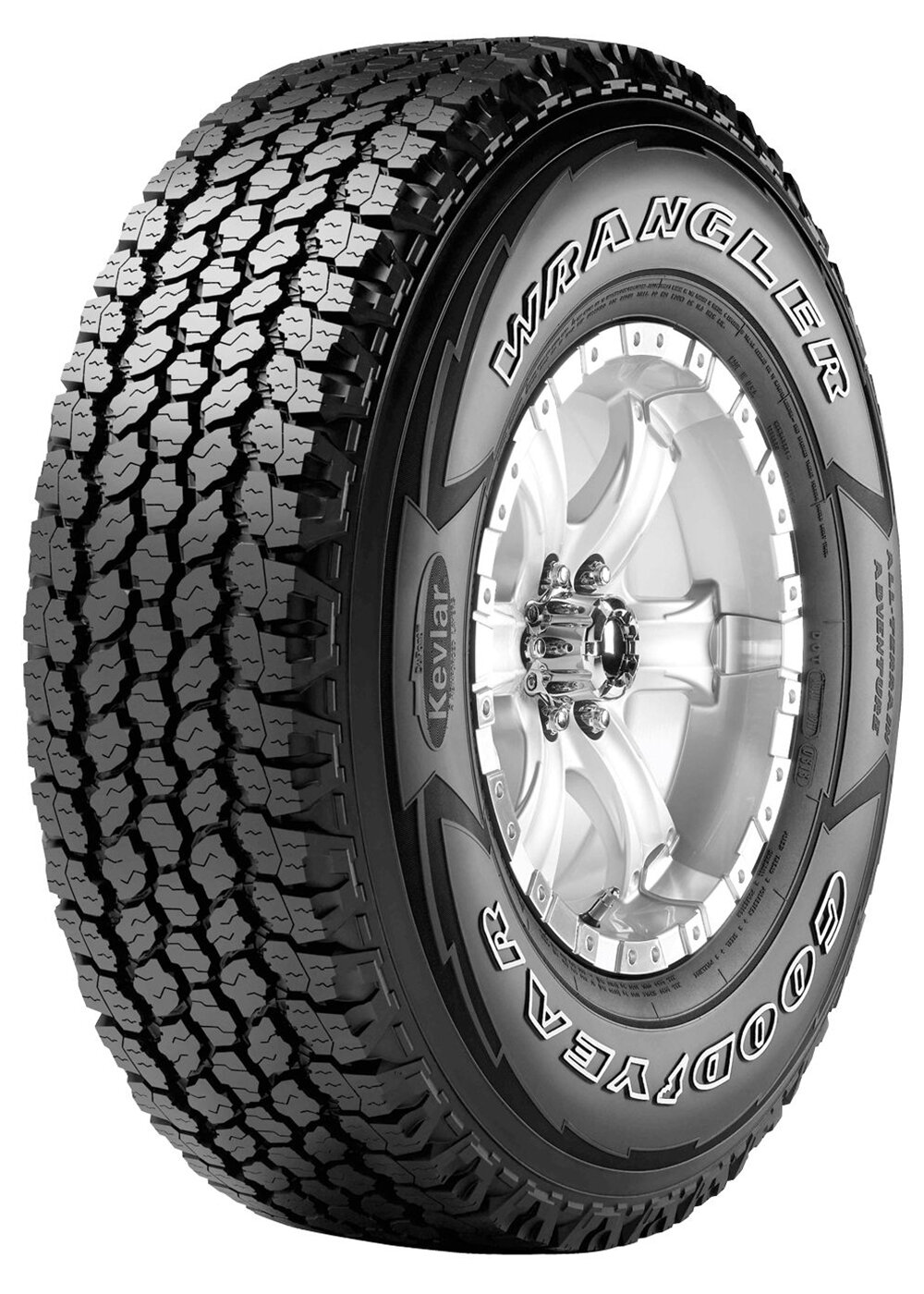 Шина Goodyear Wrangler All-Terrain Adventure 255/60 R20 113H всесезонные, (тип авто: внедорожник)