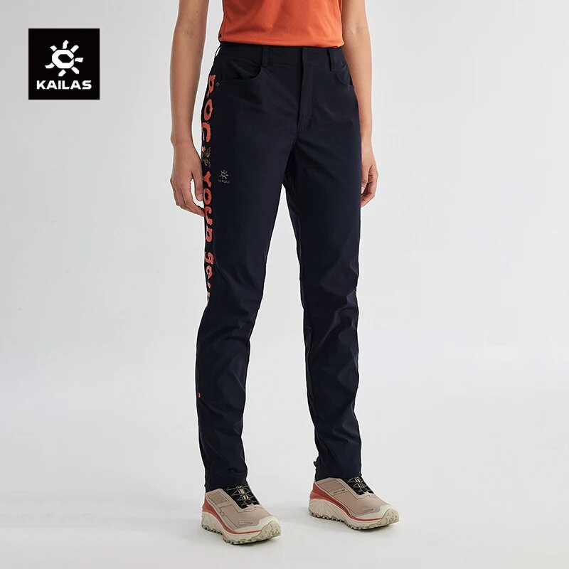 Kailas 9A быстросохнущие брюки для альпинизма Black L Женский