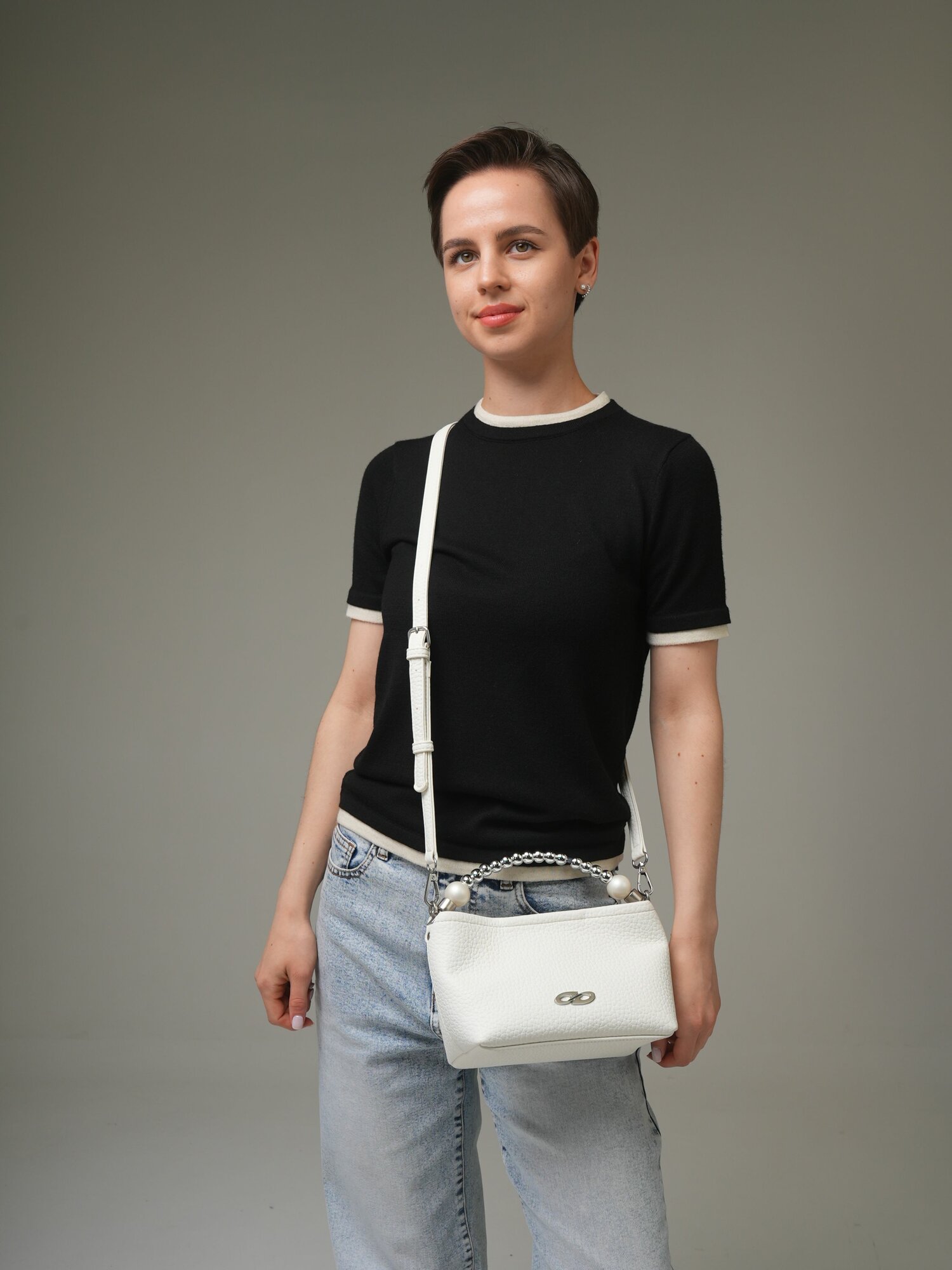 Сумка тоут kari, белый — фото 1