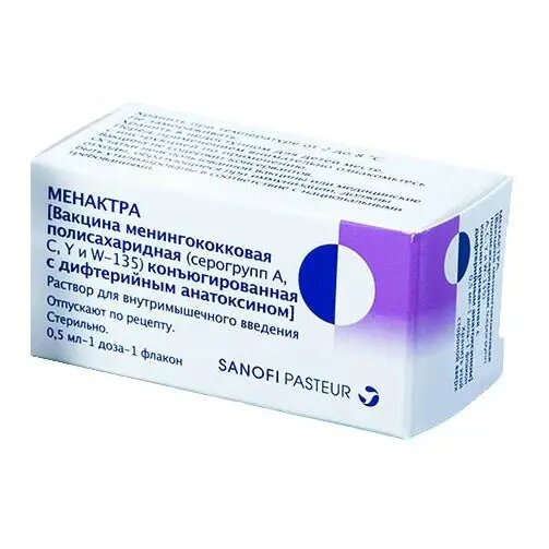 Менактра раствор для вм введ 05 млдоза фл 05 мл 1 шт