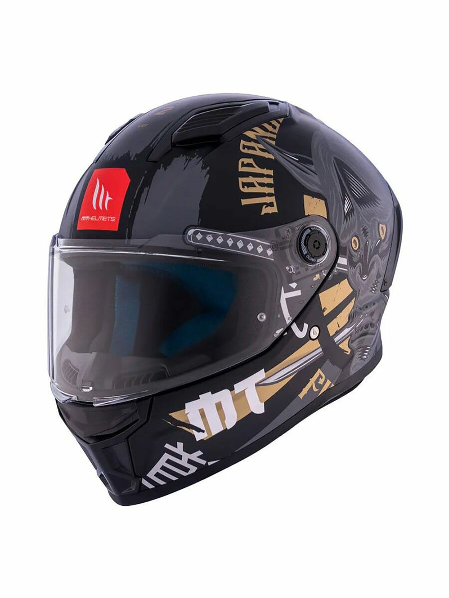 Шлем для мотоцикла интеграл MT STINGER 2 KRT Matt Black XL