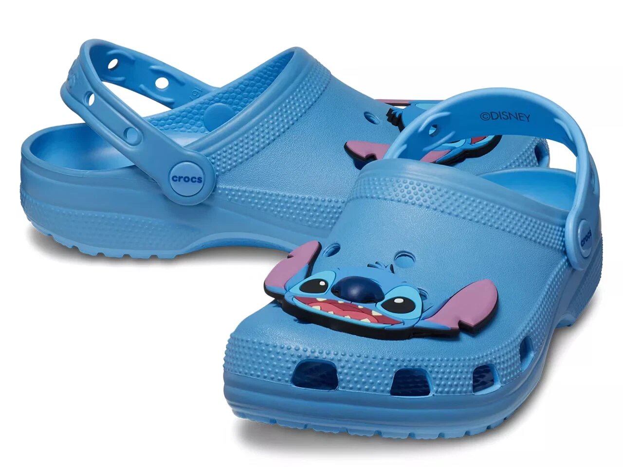 Сабо Crocs Disney Stitch Classic, размер 27-28, синий — фото 1