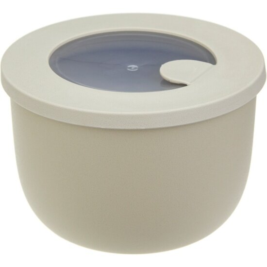 Миска Idea герметичная НЕО 06л с клапаном для СВЧ М 1324 Латте