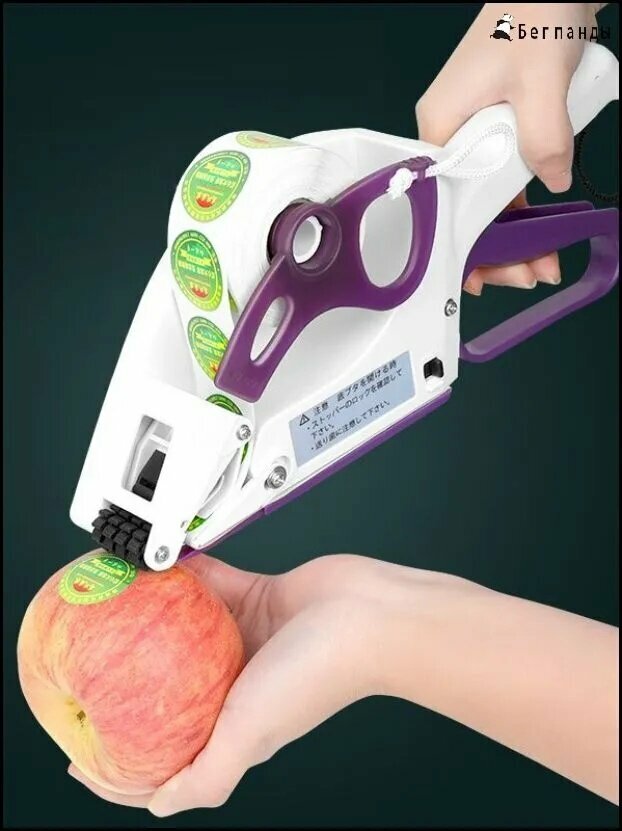 Премиальный аппликатор полуавтоматический для наклеек, ширина 18-35 мм