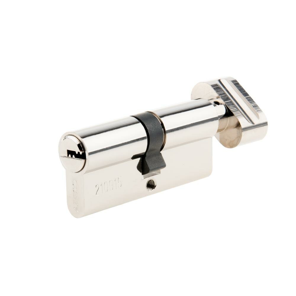 Цилиндровые механизмы Apecs Pro LM-70-C-NI 70 мм ключ/вертушка цвет никель