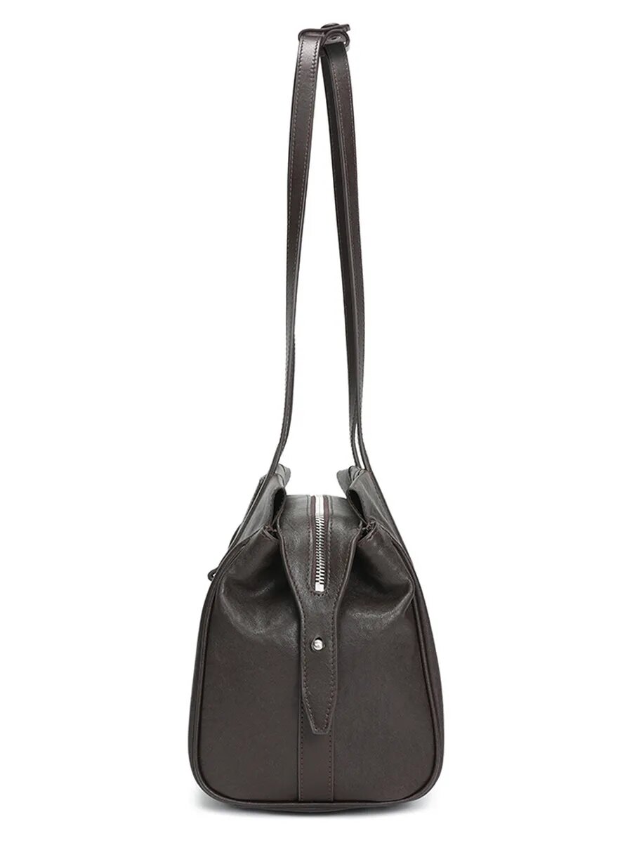 Сумка тоут Paprika Bag Italy, фактура гладкая, коричневый — фото 1