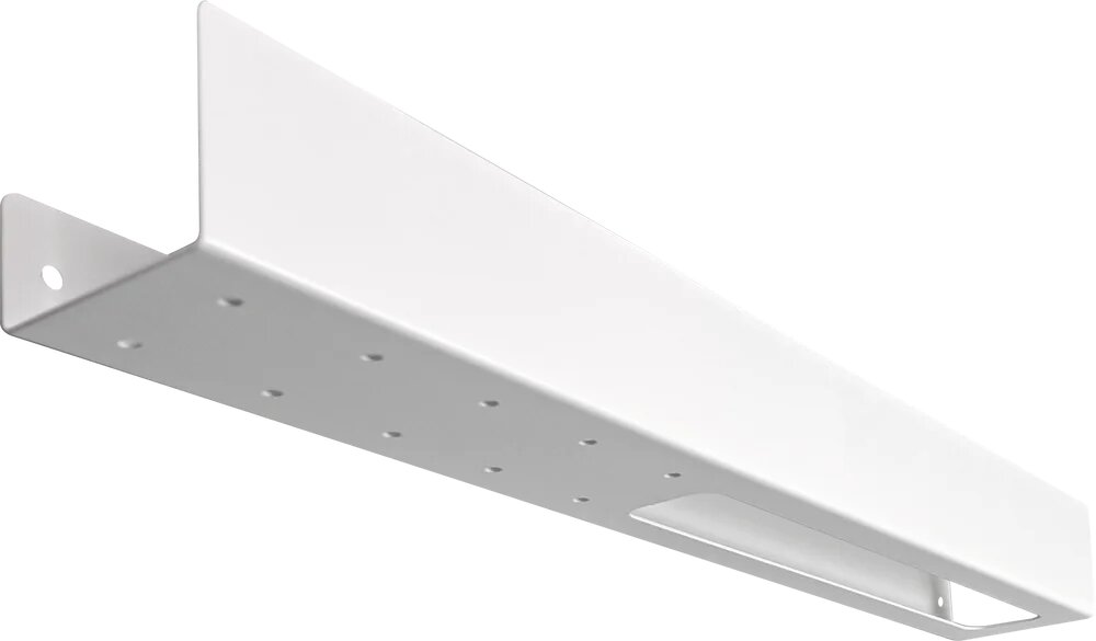 Полка MySpace Loft SHTO 6003WM 60 см  с полотенцедержателем  прямая  белая  матовая  полка для ванной