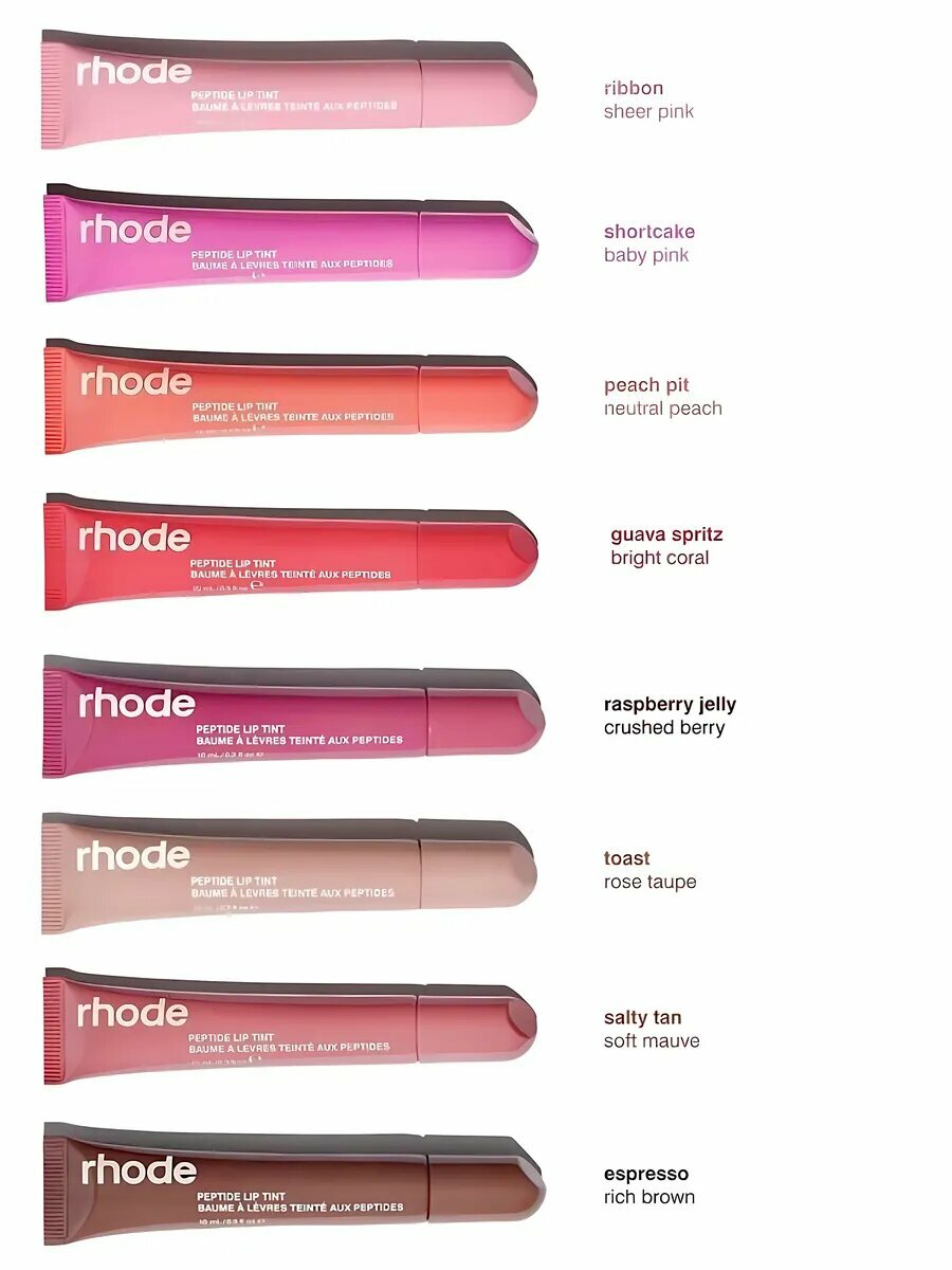 RHODE Пептидный тинт для губ 10ml shortcake - baby pink — фото 1