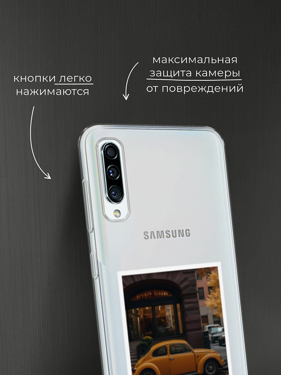 Чехол на Samsung Galaxy A50/A30s / Самсунг Галакси A50/A30s с принтом Осенний палароид — фото 1
