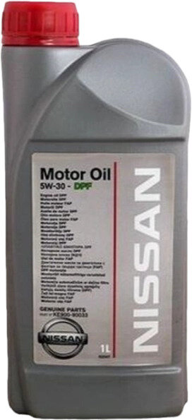 Масло моторное NISSAN KE9009-0033 SL/CF DPF 5W30, 1литр 5W30 SL/CF 1л. DPF KE90090033