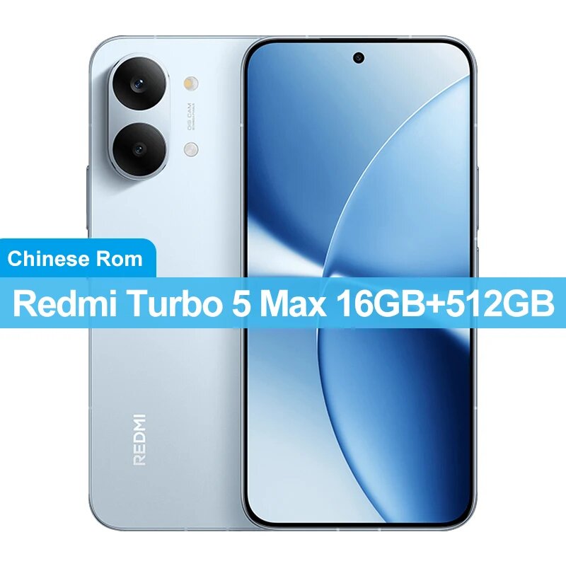 Смартфон Xiaomi Redmi Turbo 5 Max, 16/512ГБ, china – купить в