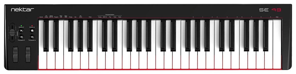 USB MIDI клавиатура NEKTAR SE49