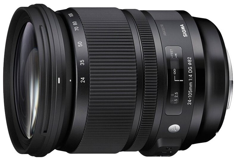 Объектив Sigma AF 24-105mm f/4 DG OS HSM Art Canon EF, черный