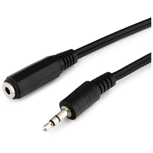 Удлинитель Cablexpert mini Jack 3.5 mm - mini Jack 3.5 mm (CCA-423), длина 2 м, 1 шт., черный