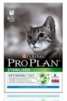 Сухой корм Pro Plan Optirenal Sterilised для взрослых кошек после кастрации/стерилизации, кролик, 3кг - фото №6