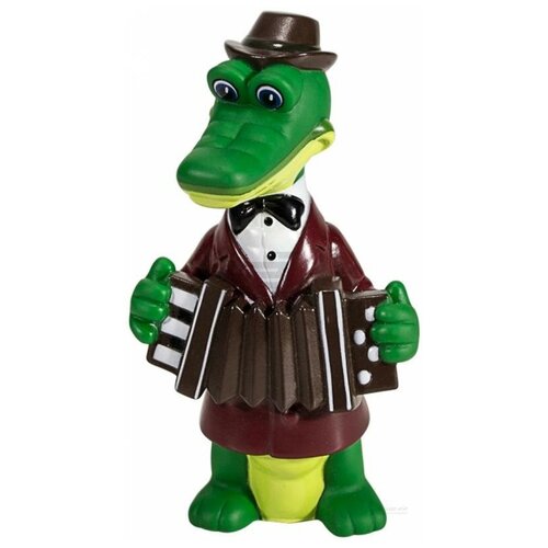 Купить Игрушка для ванной Играем вместе Крокодил Гена (LXST02R) зеленый/коричневый