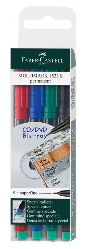    Faber-Castell Multimark permanent S, 4 , 0,4 