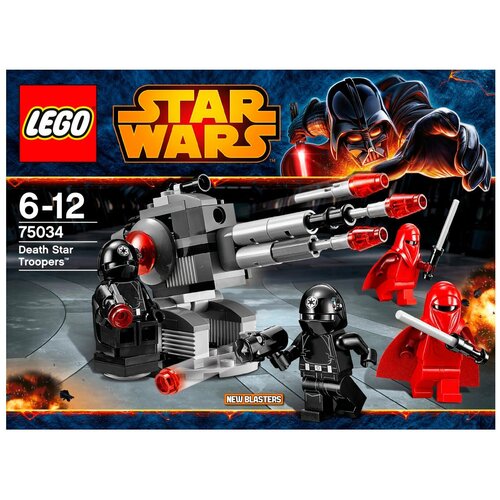 lego star wars 75246 пушка звезды смерти 159 дет LEGO Star Wars 75034 Воины Звезды Смерти, 83 дет.
