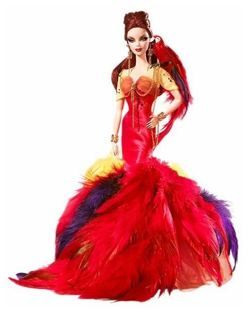 Кукла Barbie Алый Ара, L9659