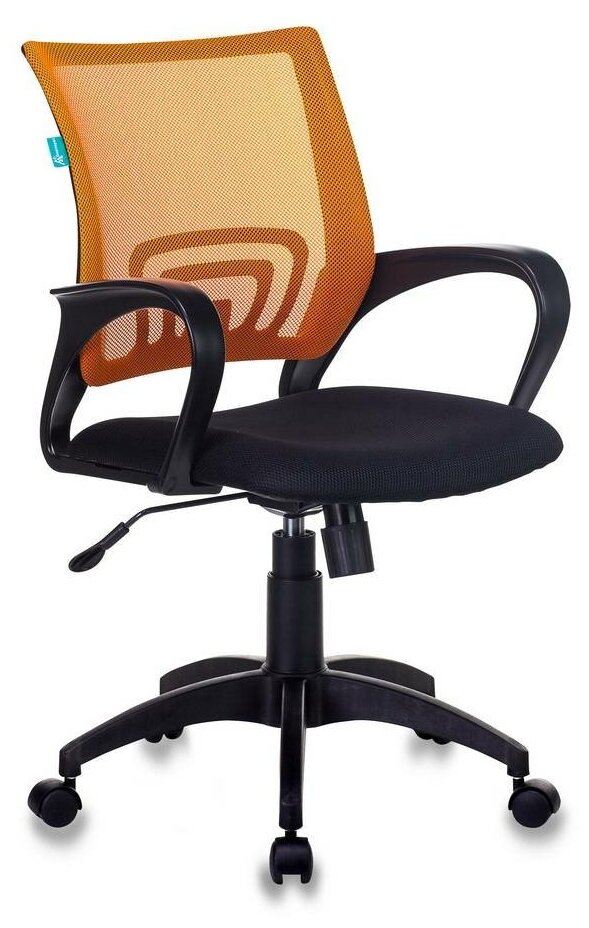 Компьютерное кресло TRIXETY LOSTO II, черное сиденье, оранжевая спинка