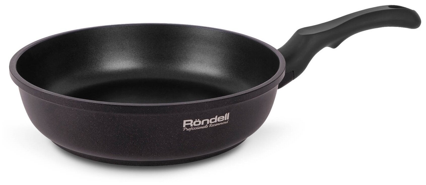 Сковорода Rondell Indigo RDA-1251, 26см, без крышки, черный