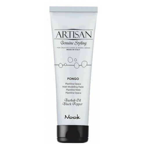 Nook Матирующая паста Artisan Pongo Matt Paste, сильная фиксация, 100 мл nook artisan pongo matt modeling paste