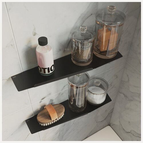 Изображение товара Полка нержавеющая сталь IDDIS Slide SLIBS00i44 черная матовая