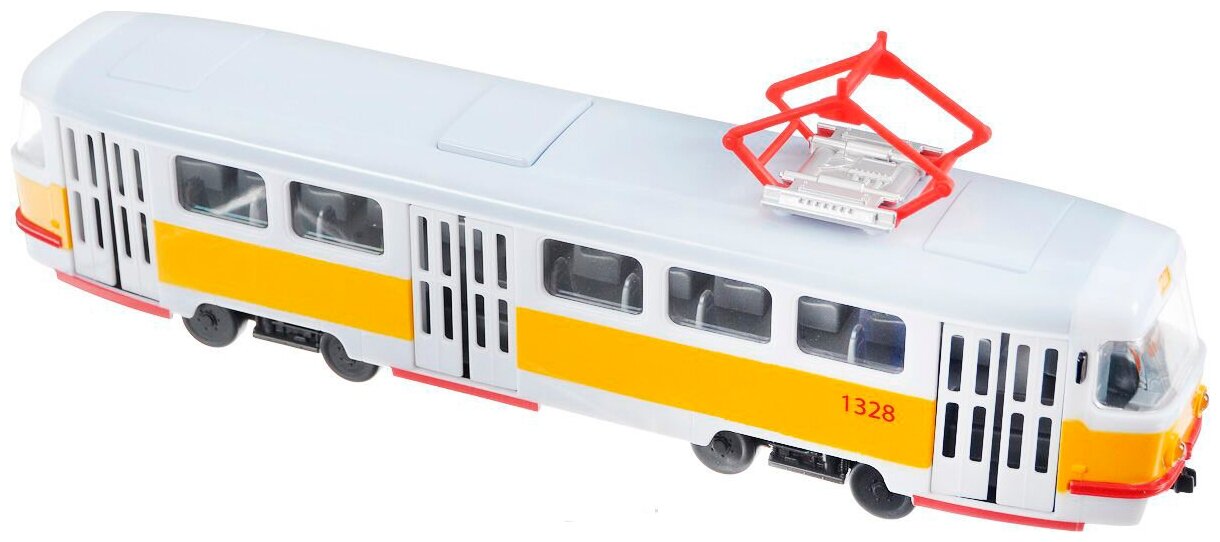 фото Трамвай ТЕХНОПАРК X600-H36002-R, 28 см