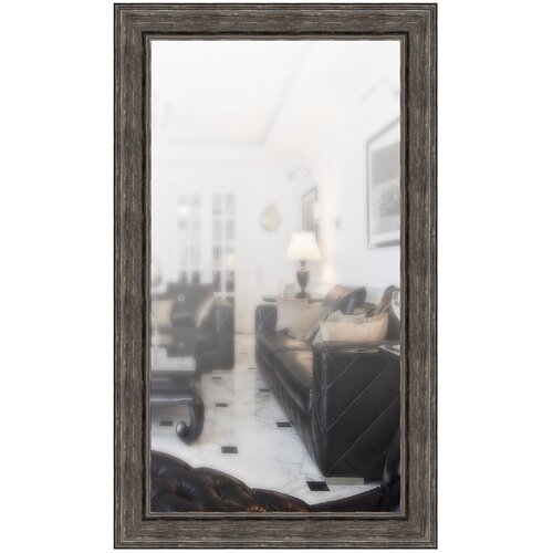 фото Зеркало в широкой раме 70 x 119 см, модель p080030 аурита