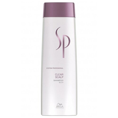 Wella Professionals шампунь SP Clear Scalp, 250 мл wella professionals шампунь sp silver blond 250 мл