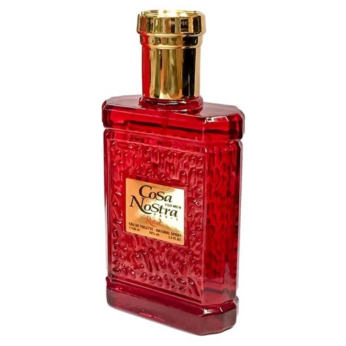 Paris Line Parfums туалетная вода Cosa Nostra Red, 100 мл, 425 г туалетная вода мужская cosa nostra solo intense perfume 100 мл