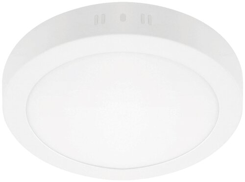 Светодиодная панель Lightstar Zocco 323122, 12 Вт, кол-во ламп: 1 шт., 3000 К, цвет арматуры: белый, цвет плафона: белый