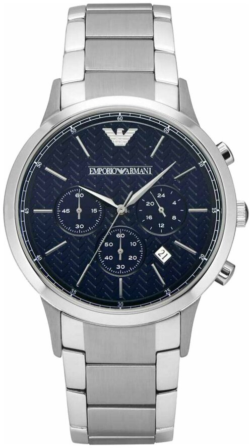 Наручные часы EMPORIO ARMANI Renato, серебряный