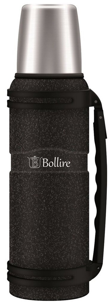 Классический термос Bollire BR-3505, 1.2 л, черный