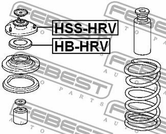 Опора переднего амортизатора Febest HSS-HRV