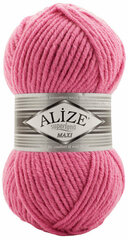 Пряжа Alize Superlana Maxi темно-розовый (178), 25%шерсть/75%акрил, 100м, 100г, 2шт