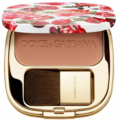 DOLCE & GABBANA Сияющие румяна Blush of Roses Luminous Cheek Colour, Caramel 120