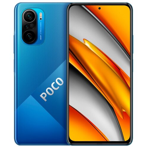 фото Смартфон xiaomi poco f3 nfc 6/128gb, deep ocean blue