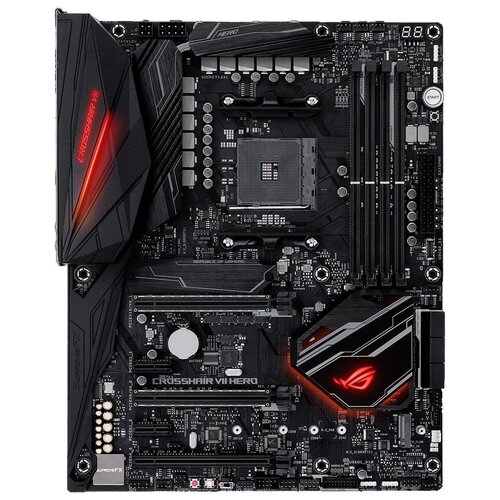 фото Материнская плата asus rog crosshair vii hero