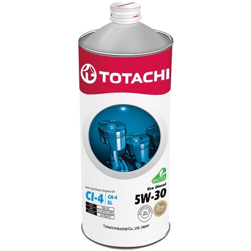 TOTACHI Масло Моторное Totachi Eco Diesel 5w-30 Ci-4/Ch-4/Sl A3/B4/E7 Полусинтетическое 6 Л