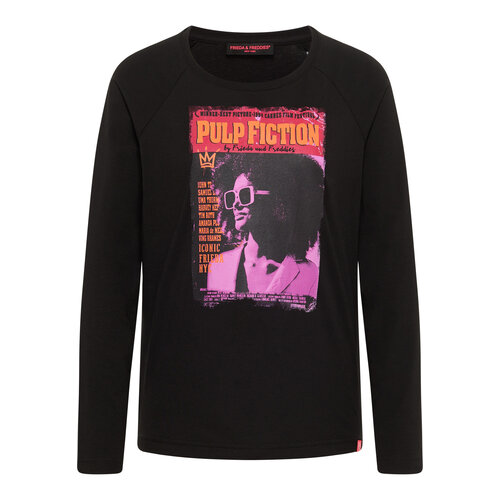 фото Лонгслив frieda & freddies, размер 34, черный